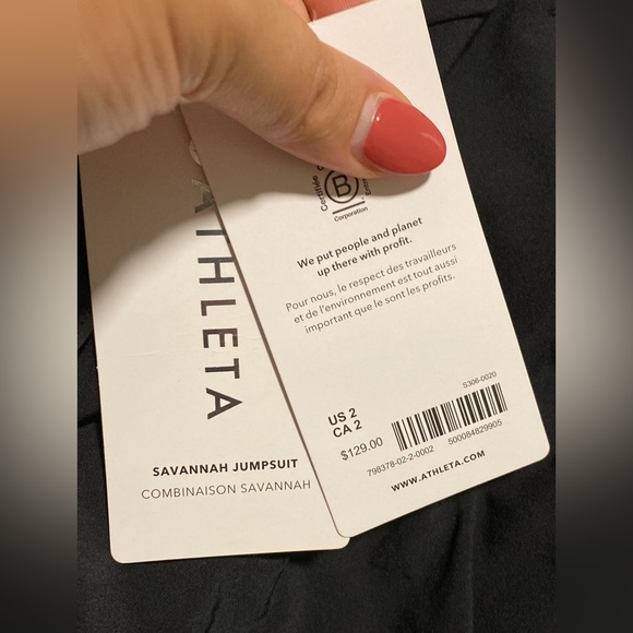 Athleta Savannah Jumpsuit // Black - Picture 12 of 16
